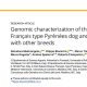 Genomic characterization of the Braque Français type Pyrénées dog and relationship with other breeds